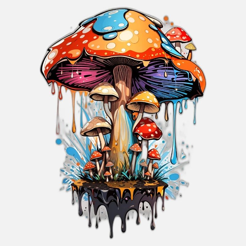 Treten Sie ein in den verzauberten Wald: Psychedelisch