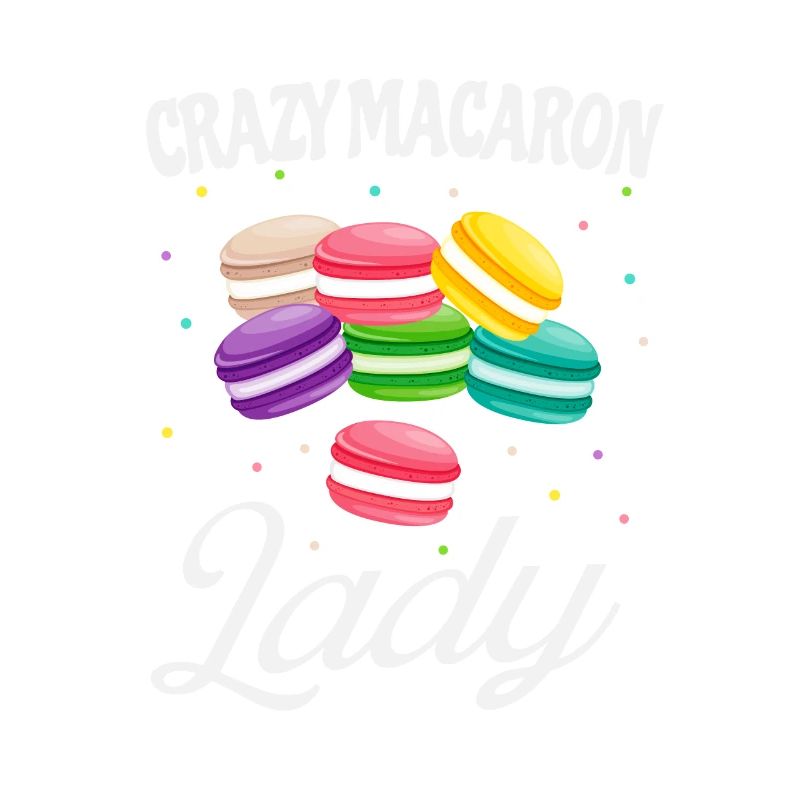 Crazy Macaron Lady Funny Macarons Baker