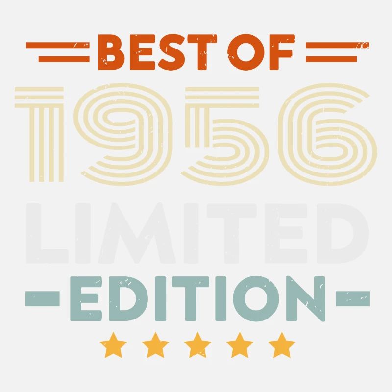 Retro 1956 Vintage Gift 68th Birthday 68 Years