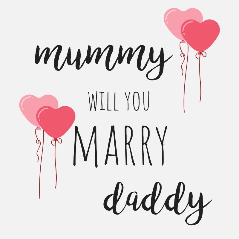 mummy will you marry daddy?