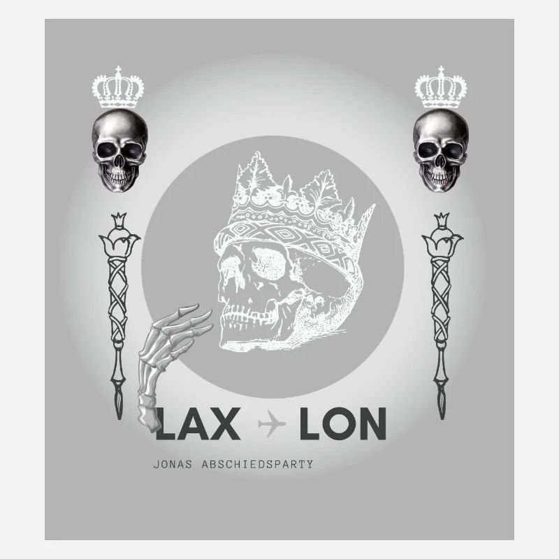 Reisender Skull in Silber