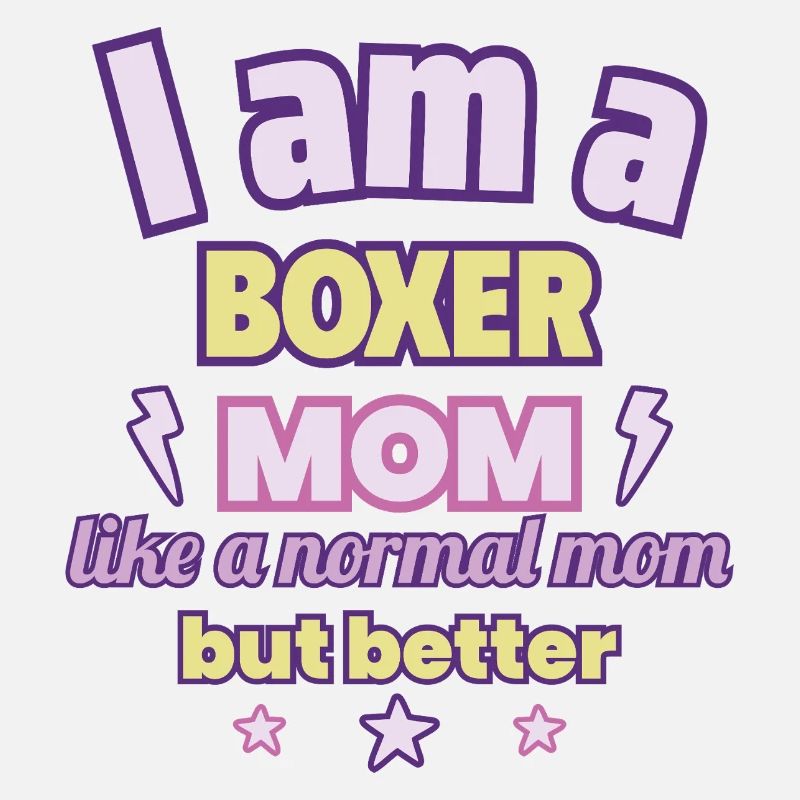 Boxer-Mama, Muttertag Geschenk, Sport