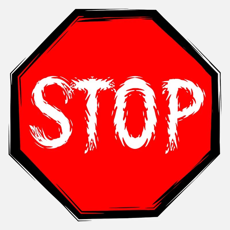 Stop Schild Vektor