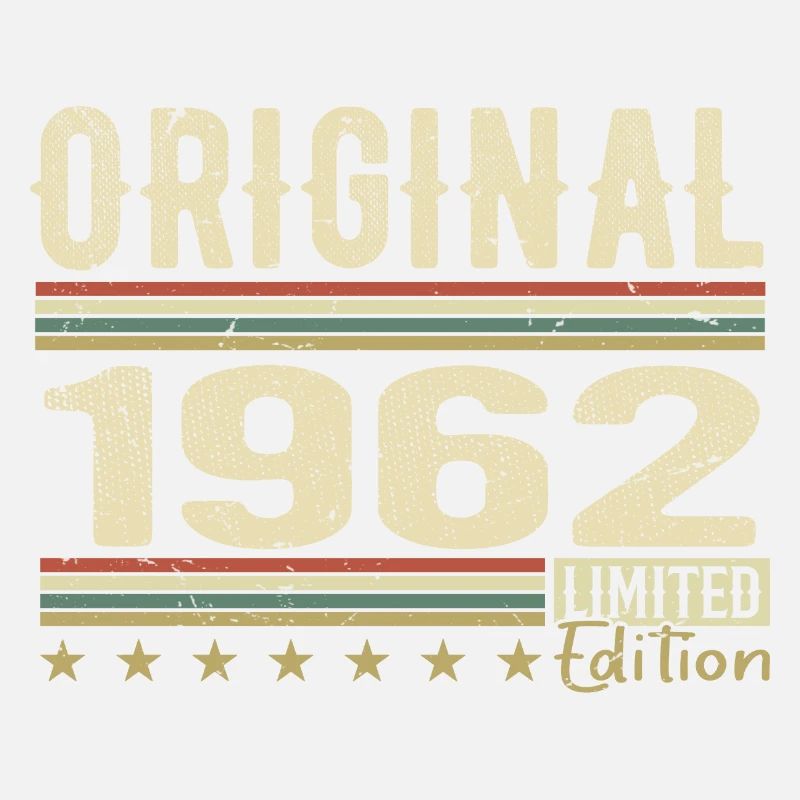 Original 1962 - Retro 1962 Geburtstagsgeschenk