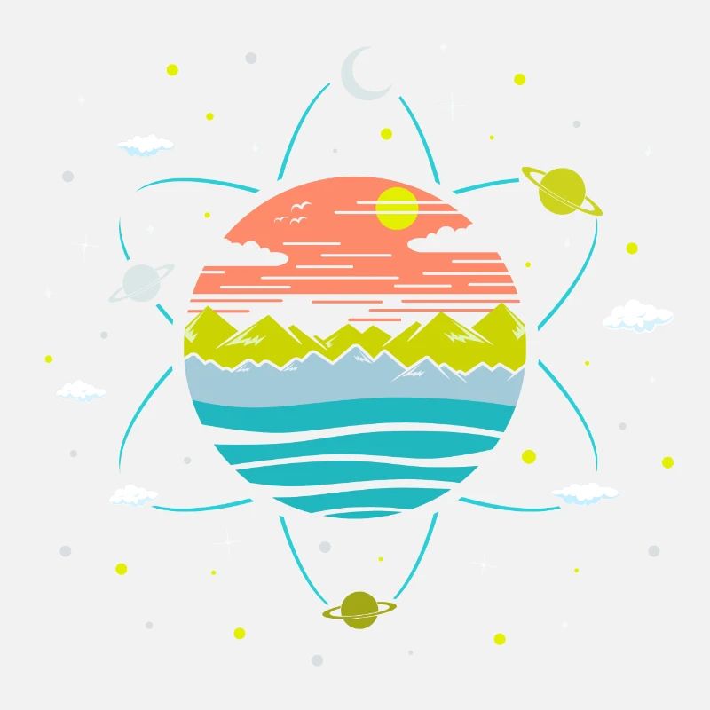 Summer Vibes - Starry Night - Tshirt Parfum d'été