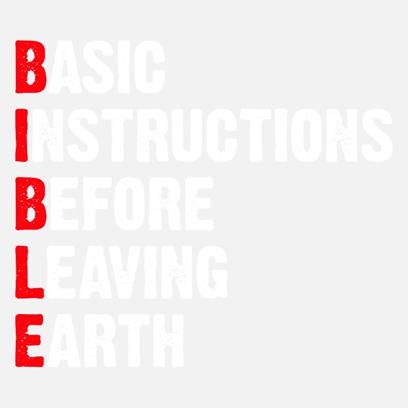 Basic Instructions Before Leaving Earth