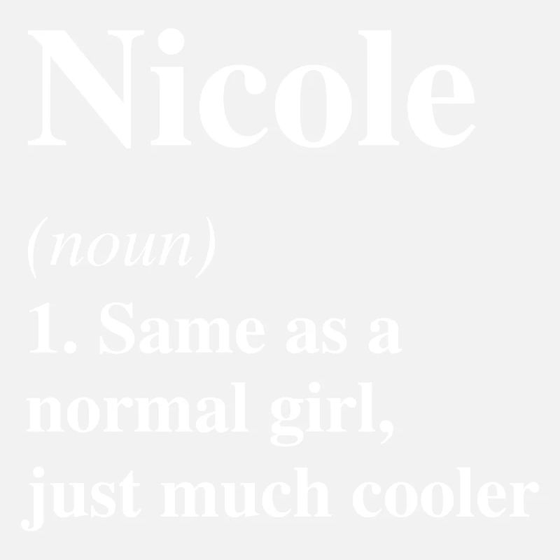 Nicole Définition Cool Nom Dire Cadeau