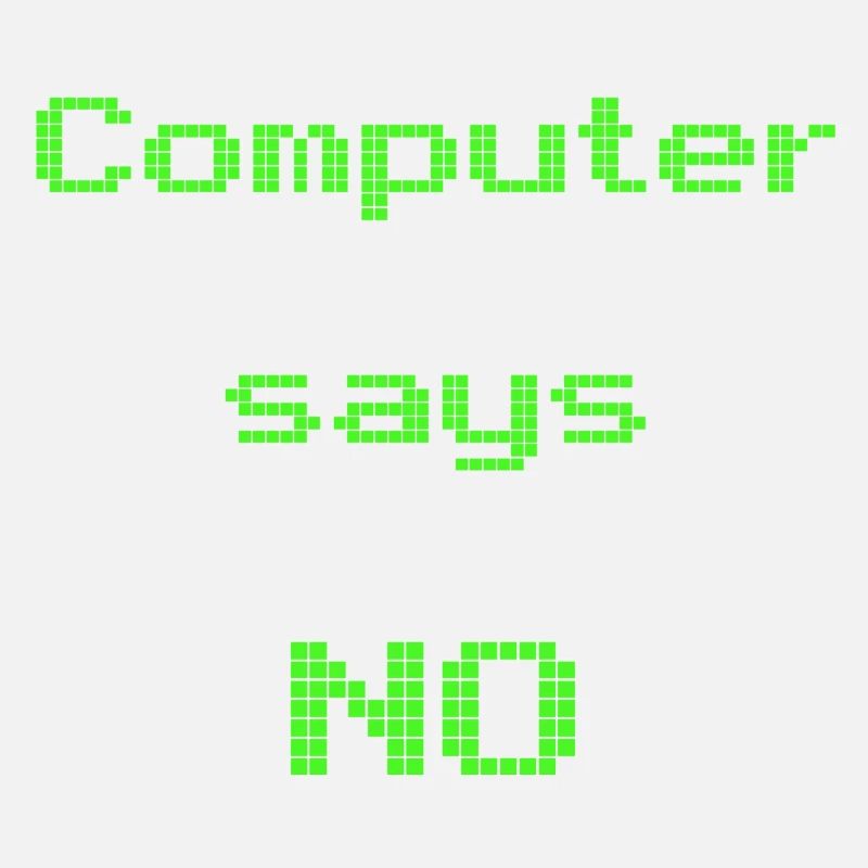 Computer sagt nein