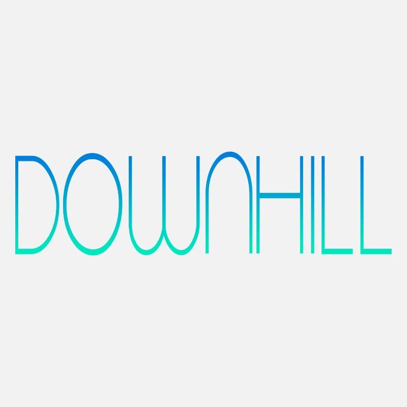 downhill
