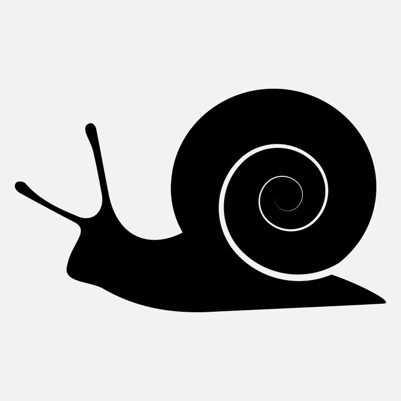 Snail Silhouette Simple