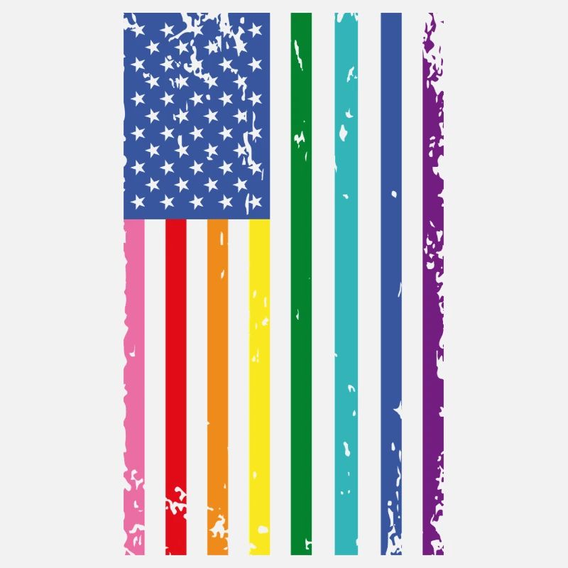 Drapeau arc-en-ciel des États-Unis