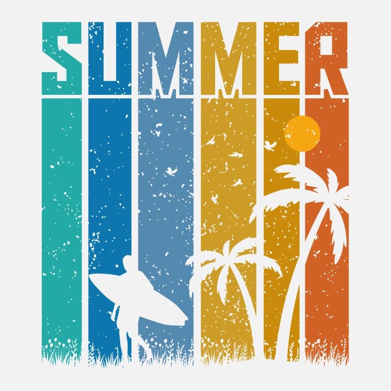 Summer Vibes Surfer