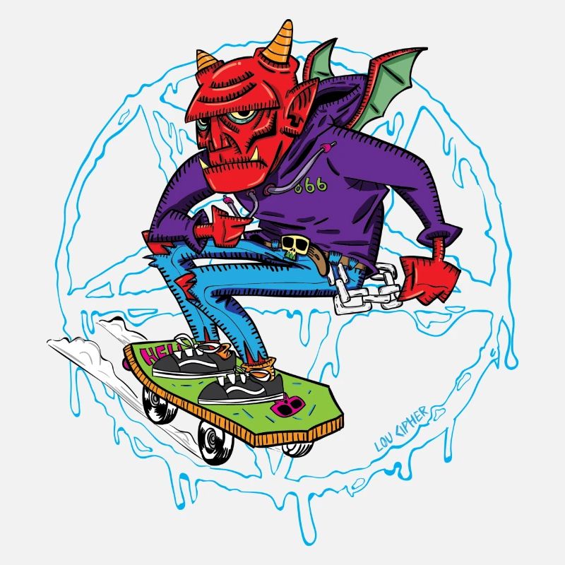 Skate or ... burn in Hell!