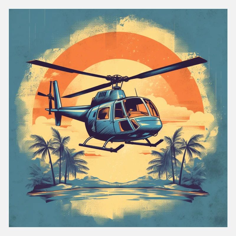 VINTAGE-HUBSCHRAUBER