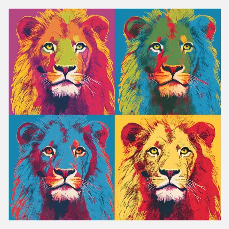 LION POP ART