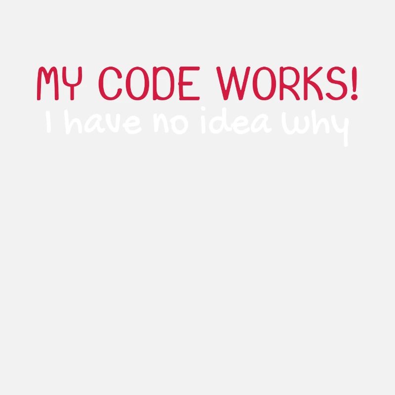 My code works Programmeur Informaticien