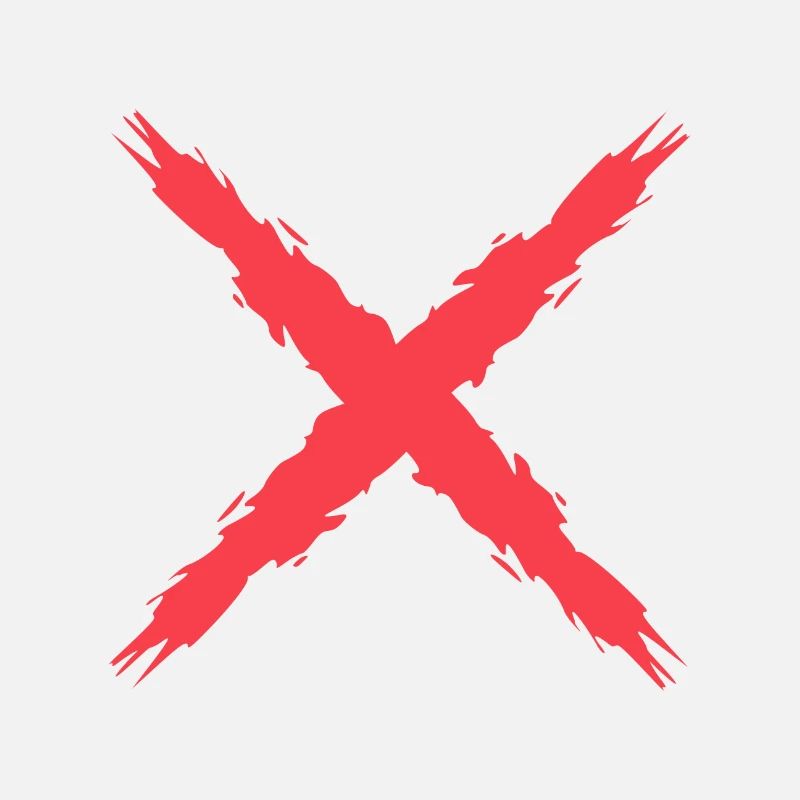 Kreuz Design Vektor Rot