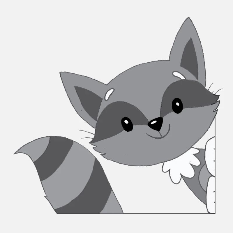 Waschbär