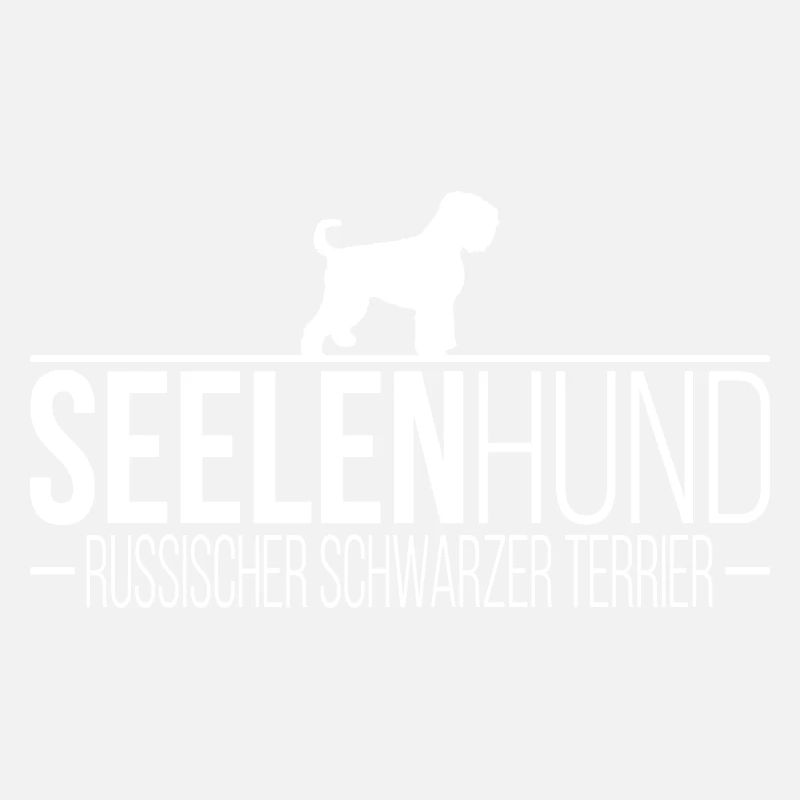 Russischer Schwarzer Terrier Seelenhund Hunde Hund