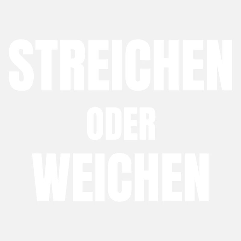 Steichen oder weichen!
