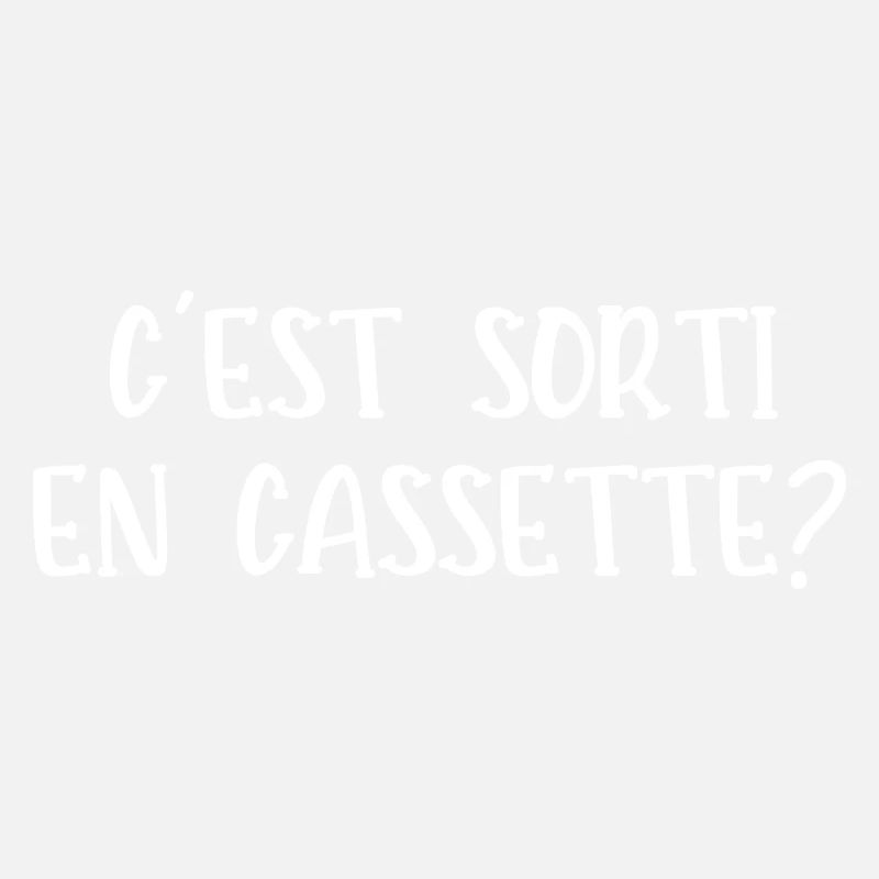 c'est sorti en cassette