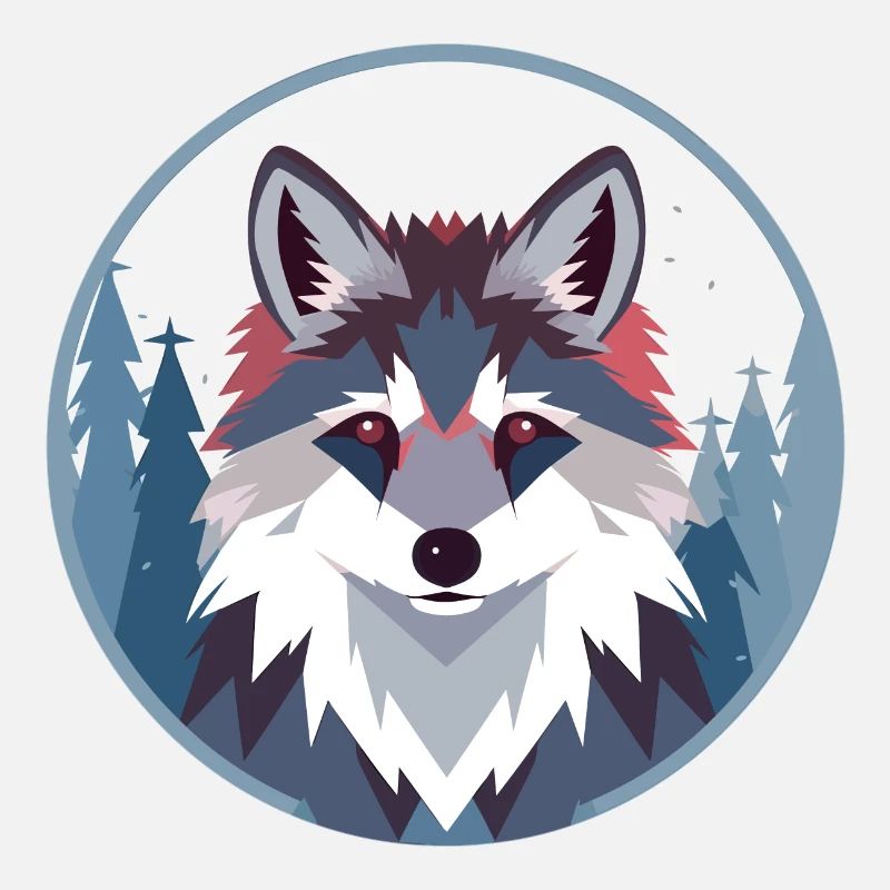 Renard polygonal mignon