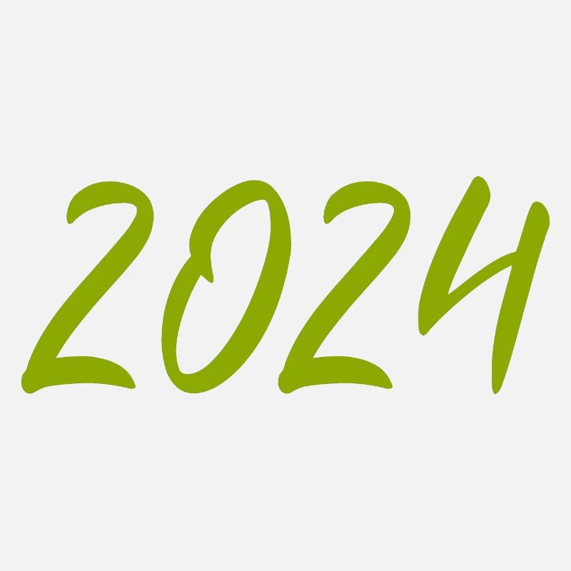 2024 Réveillon du Nouvel An vert