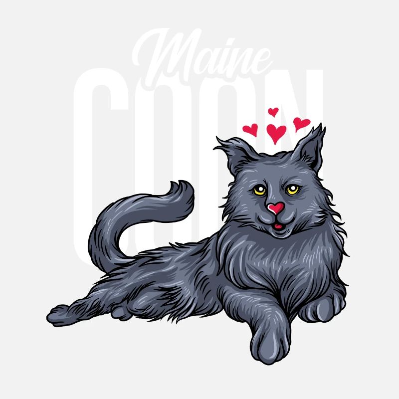 Maine-Coon-Katze