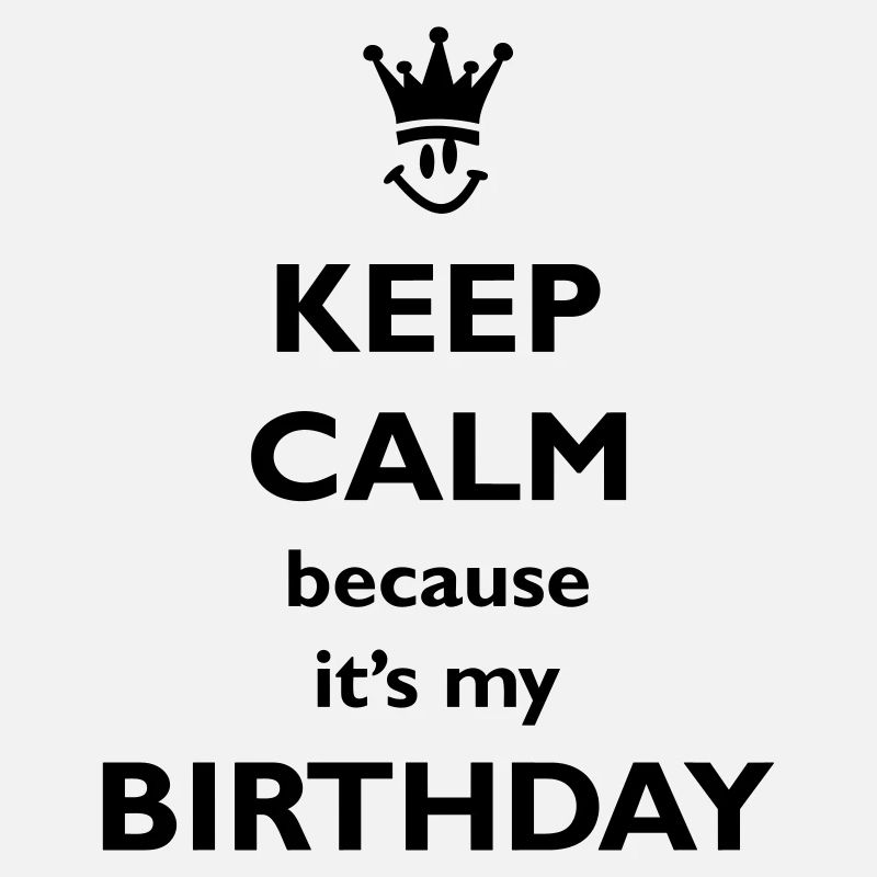 KEEP CALM birthday