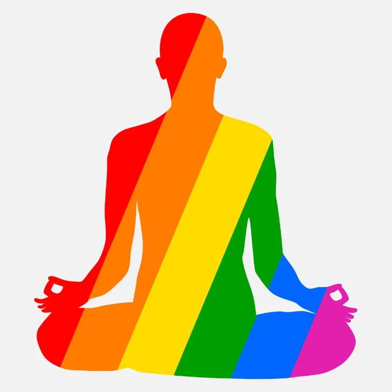 Variété et équilibre dans la pose de yoga colorée