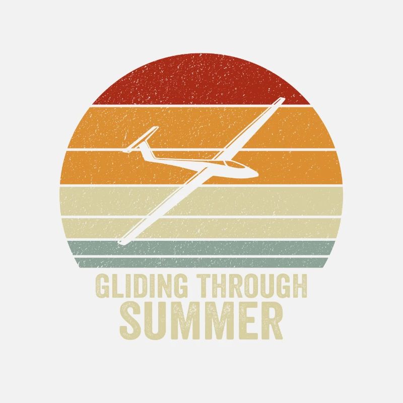 Rétro Gliding en Summer Vintage Glider