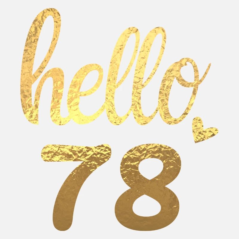 Hello 78 doré