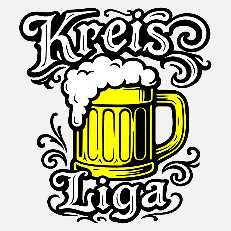 Kreisliga Bier Spruch