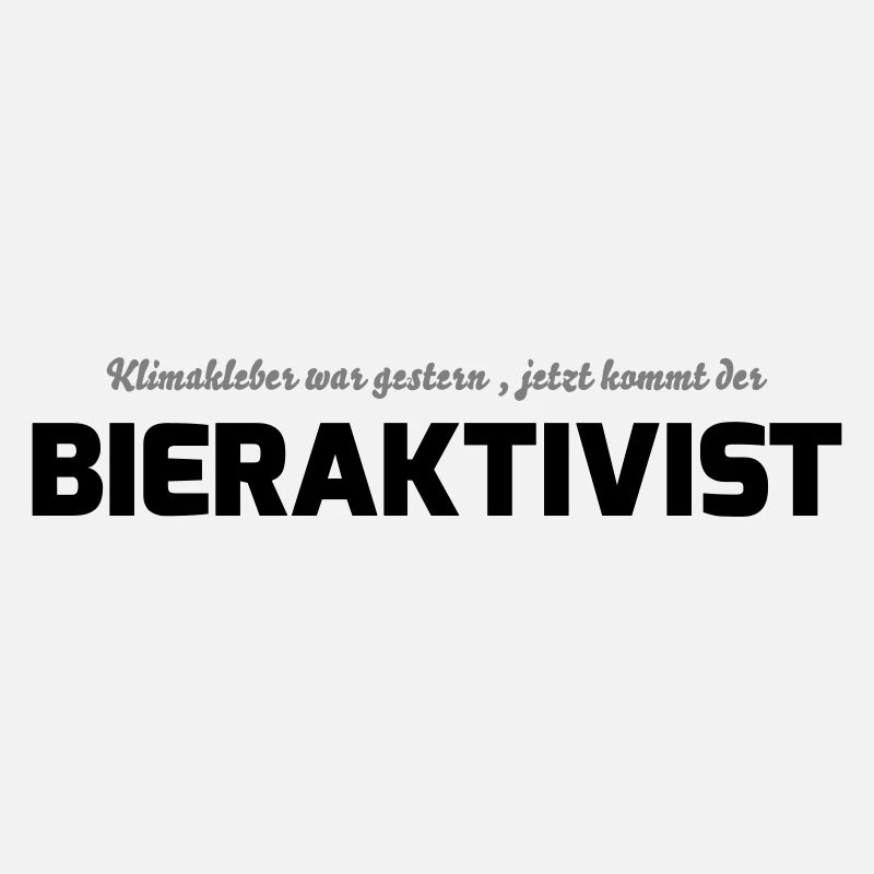 Klimakleber - Bieraktivist