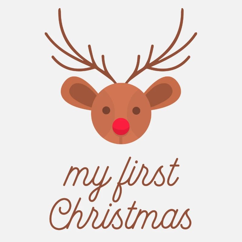 my first christmas Rudolf