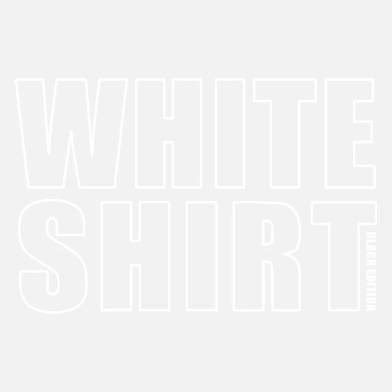 White Shirt Black Edition