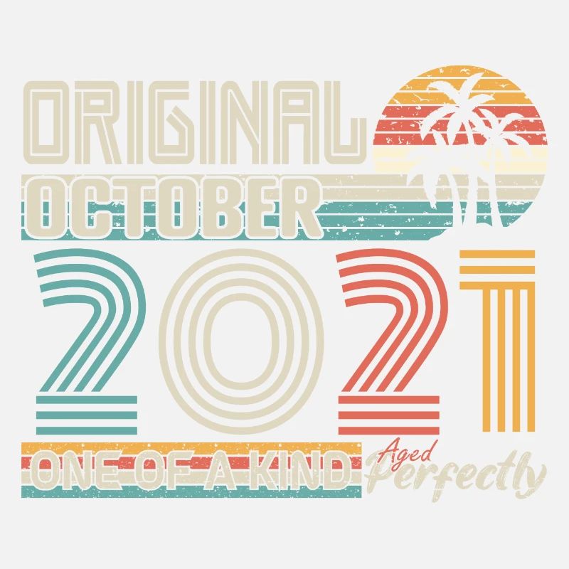 Octobre 2021 anniversaire October 2021 cadeau 2021