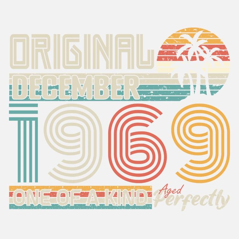 December 1969 Birthday December 1969 Gift
