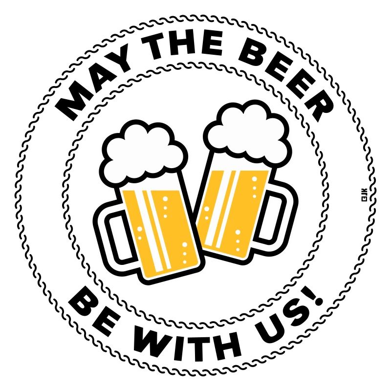 Que la bière soit avec nous! (Dicton / 3C / POS)