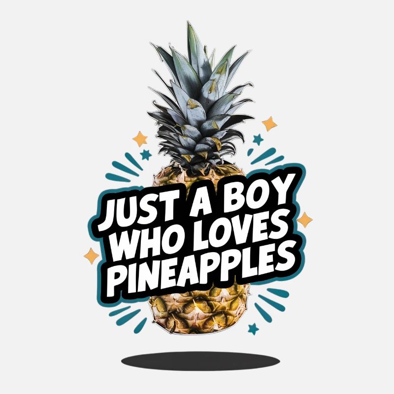 Pineapple tropical hawaiian fruit