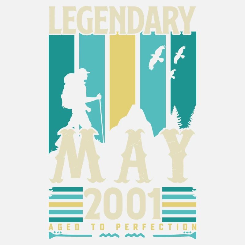 May 2001 Anniversary Gift, Vintage May 2001.