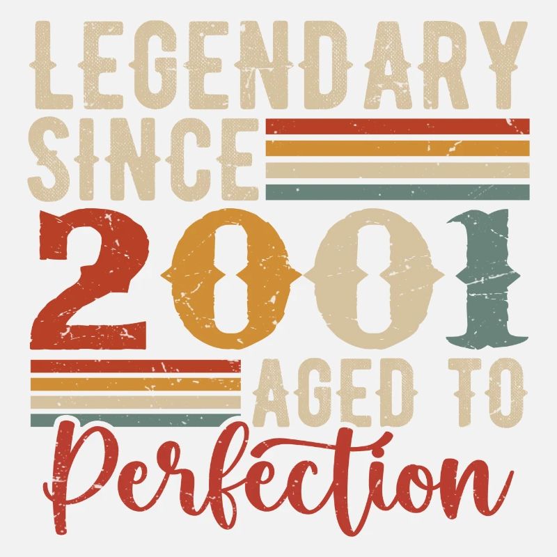Legendary Since 2001 Birthday Gift 2001