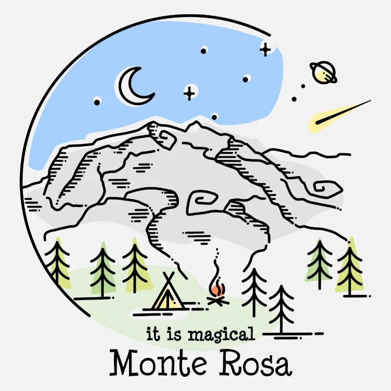 Monte Rosa Tour Hike Trekking Dufourspitze