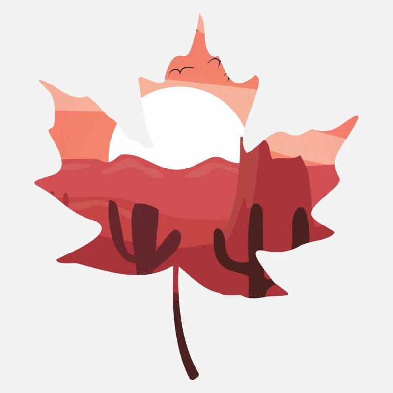 Leaf landscape
