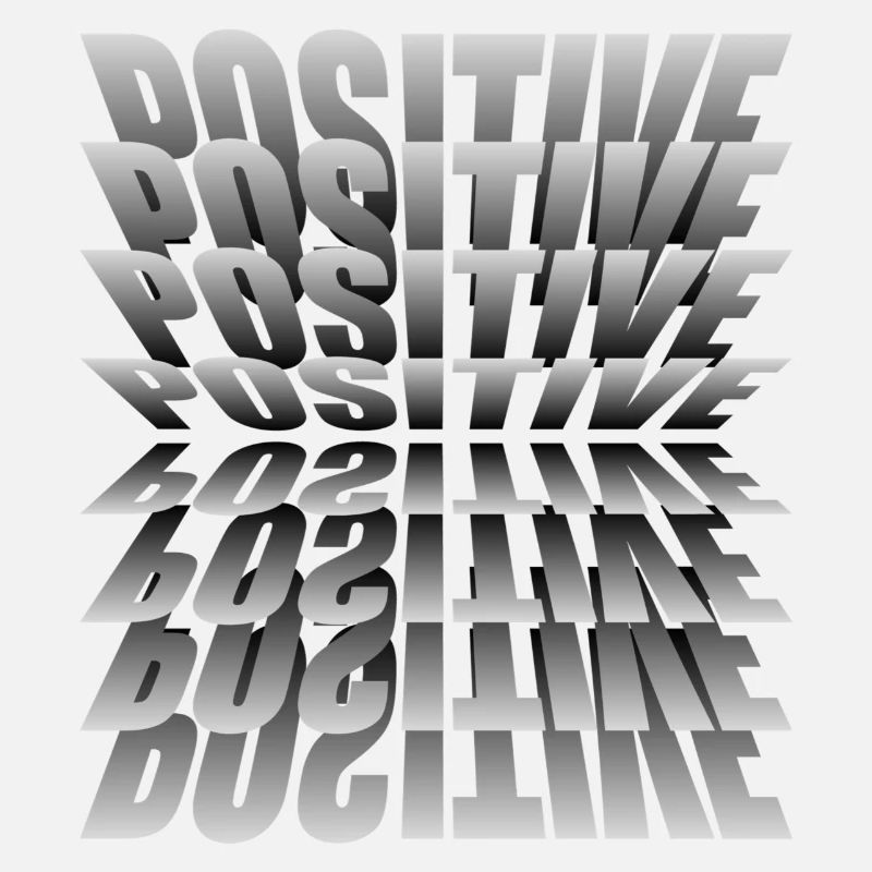 Positives Tee-Hemd