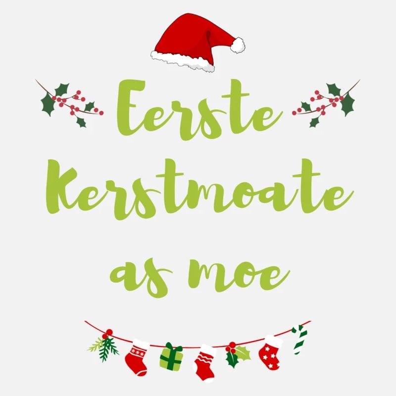 Eerste Kerstdag as moe. West-Vlaams Dialect Shirts
