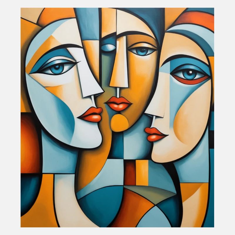 Portrait abstrait