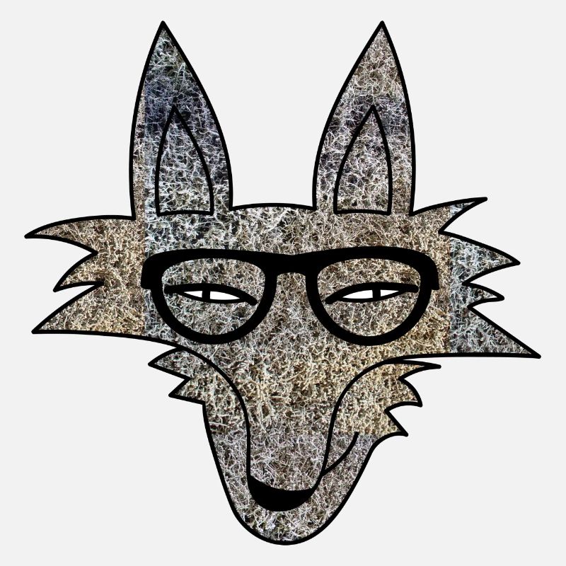 Hipster Wolf