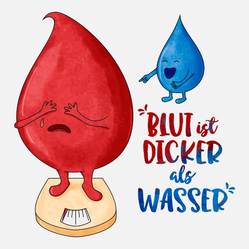 Blut ist dicker als Wasser lustig