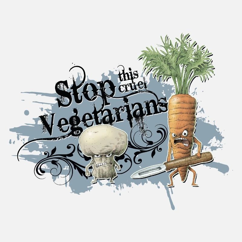 shirt motiv vegetable stop vegetarians blue marrow